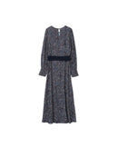 Robe Longue Helga Marine