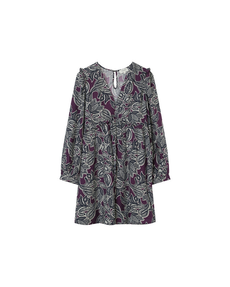 Robe Courte Hella Prune