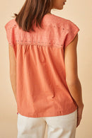 Hemette T-Shirt - Terracotta