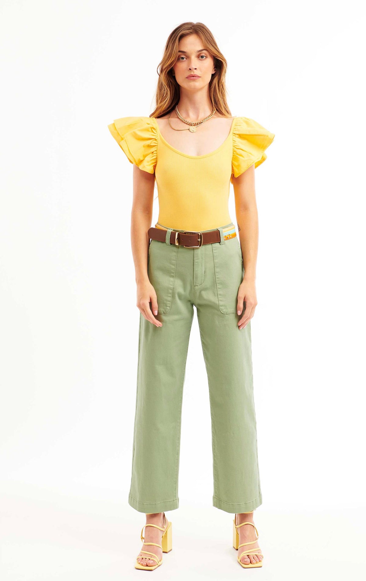 Pantalon Henry Kaki