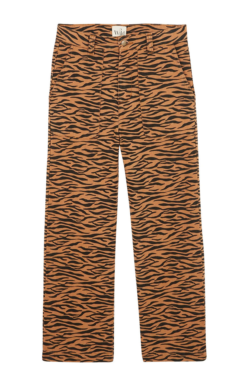 Henry Zebra Brown Trousers