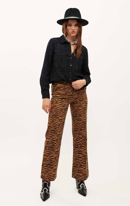 Henry Zebra Brown Trousers