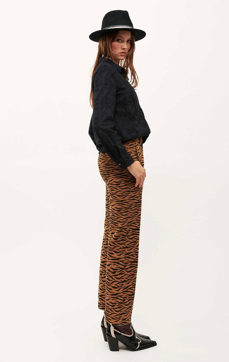 Henry Zebra Brown Trousers