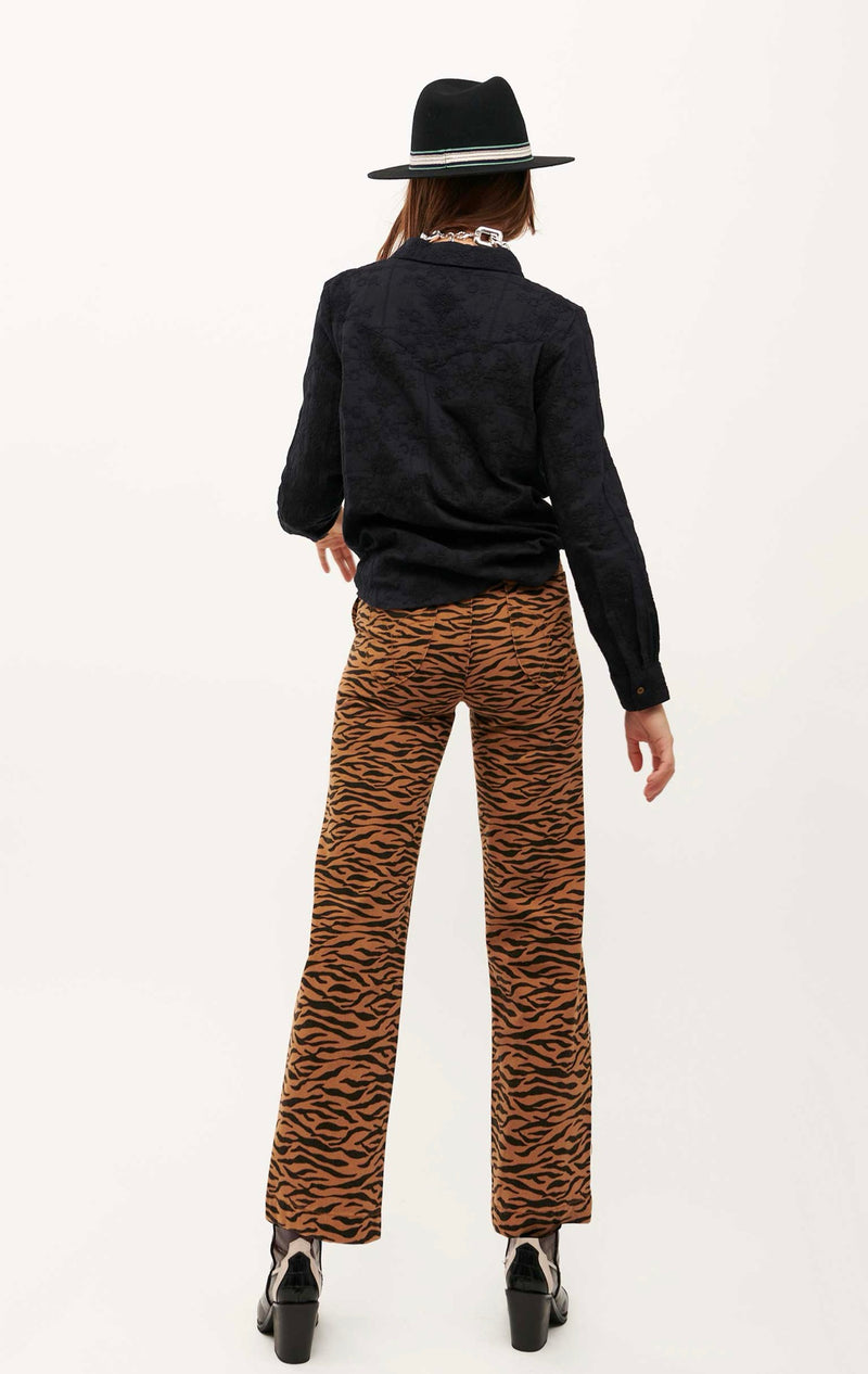 Henry Zebra Brown Trousers