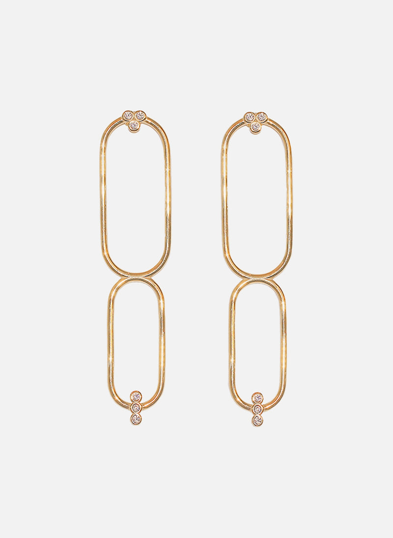 Boucles D'Oreilles Pendantes Héracles