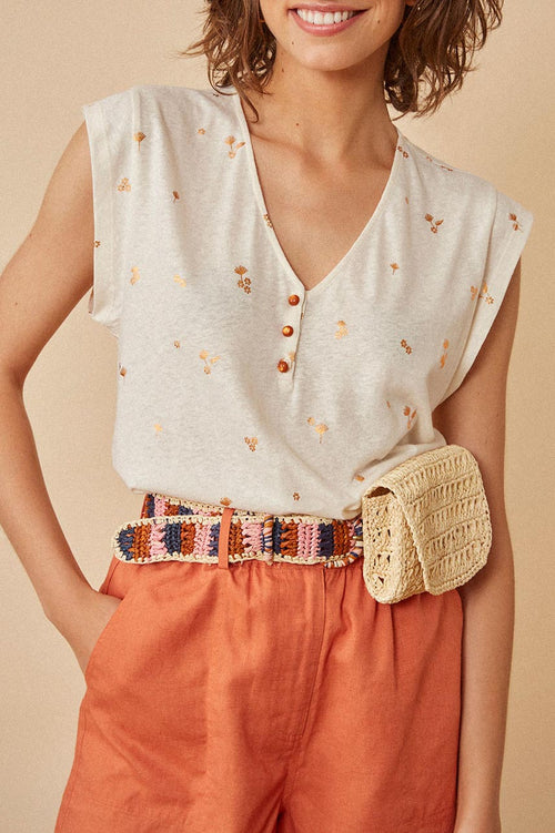 Tee Shirt Hera - Creme