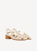 Hereu - Sandales - Beige - Femme