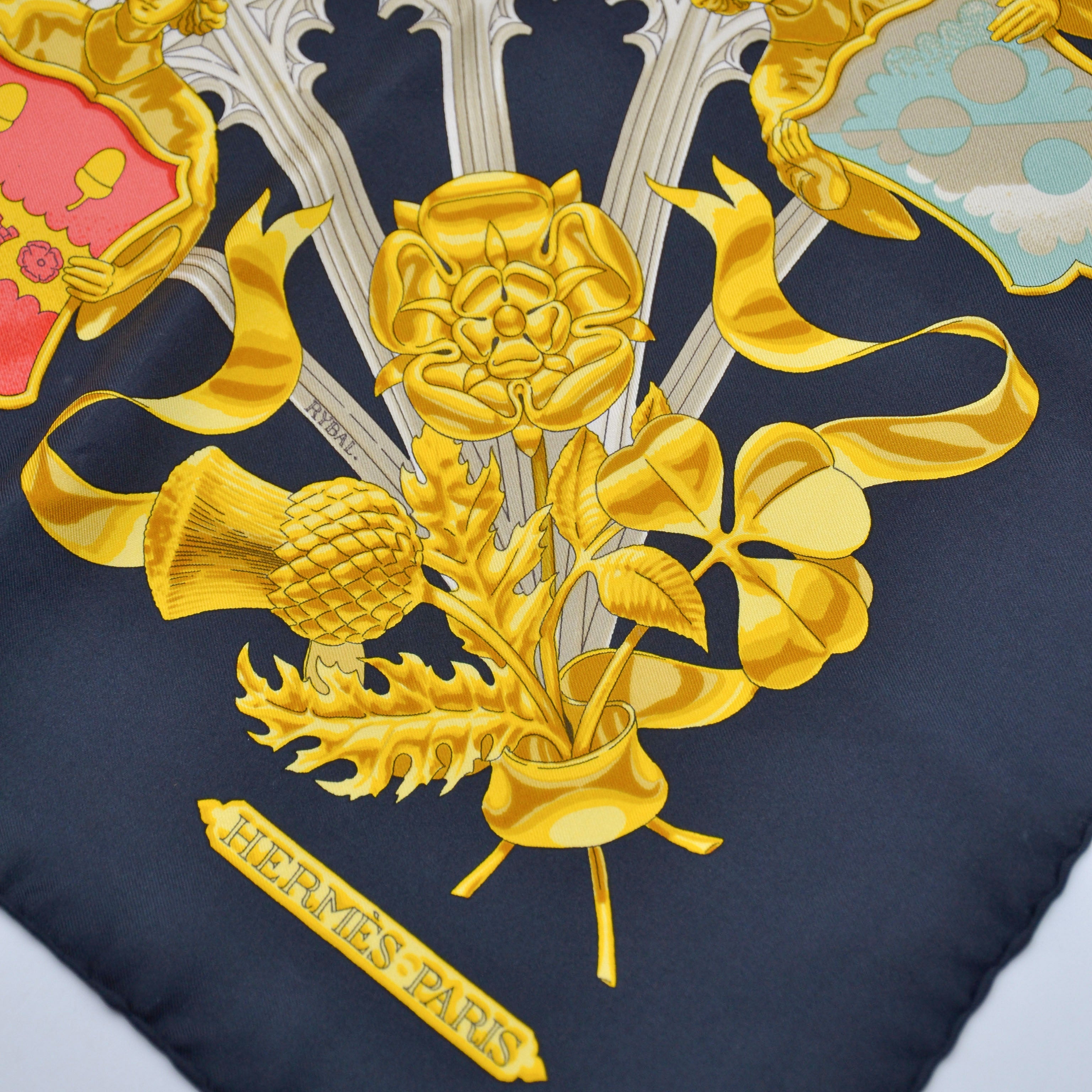 Pañuelo Hermès Heraldry