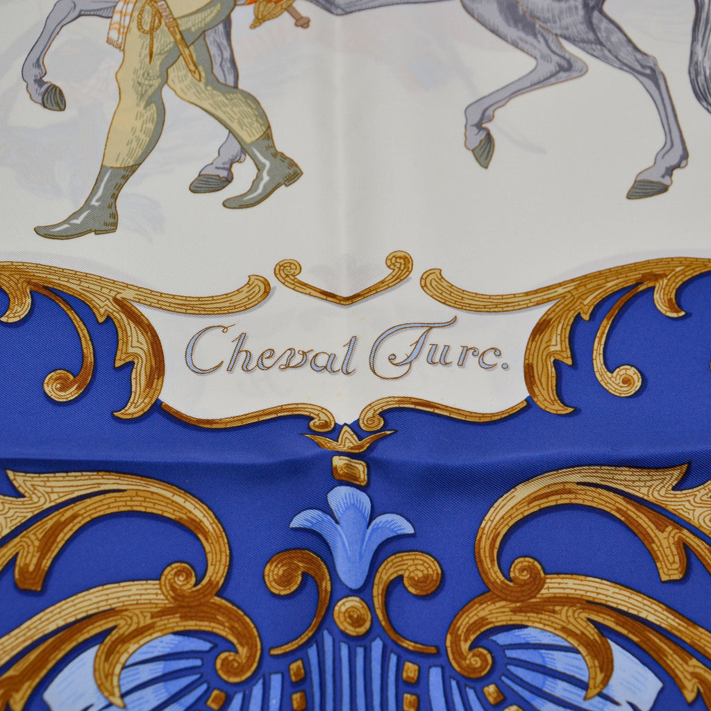 Foulard Hermès Cheval Turc
