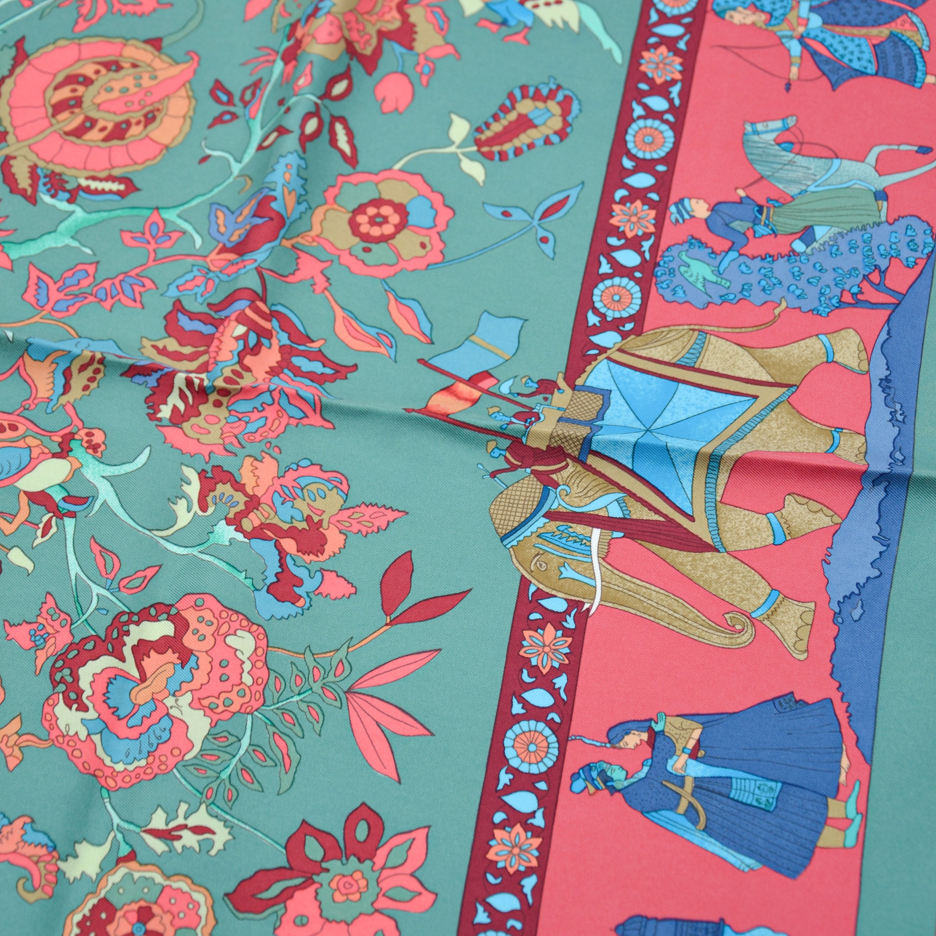 Pañuelo Hermès Fantasías Indias