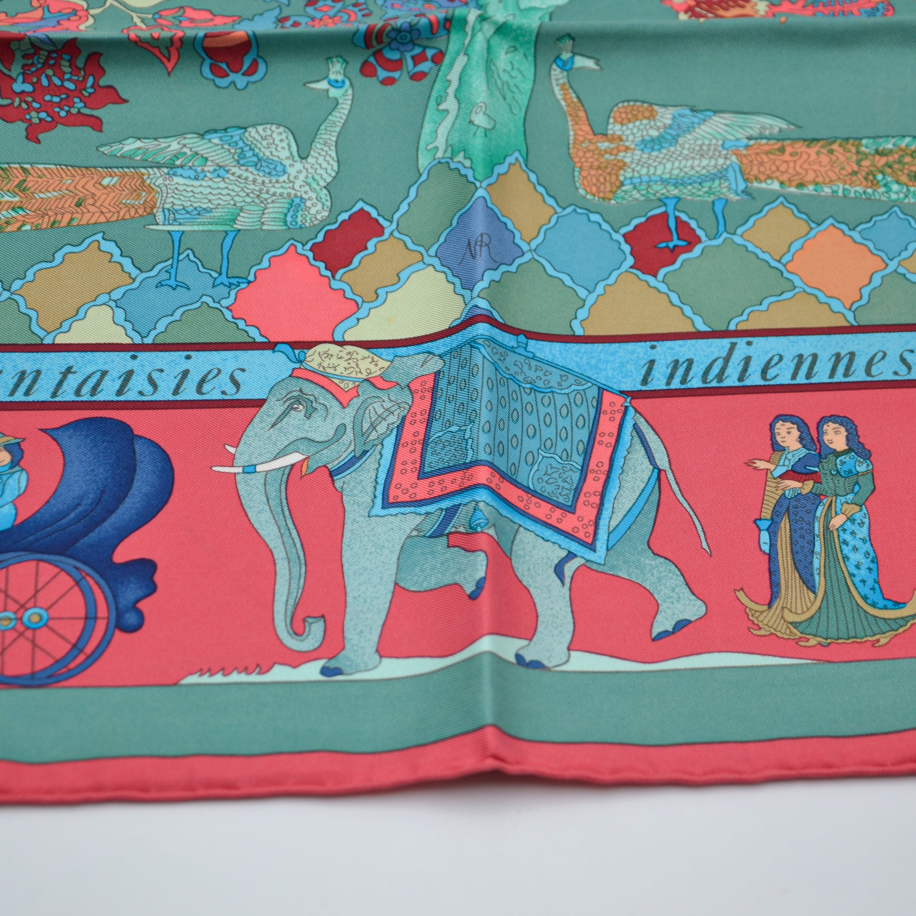 Pañuelo Hermès Fantasías Indias