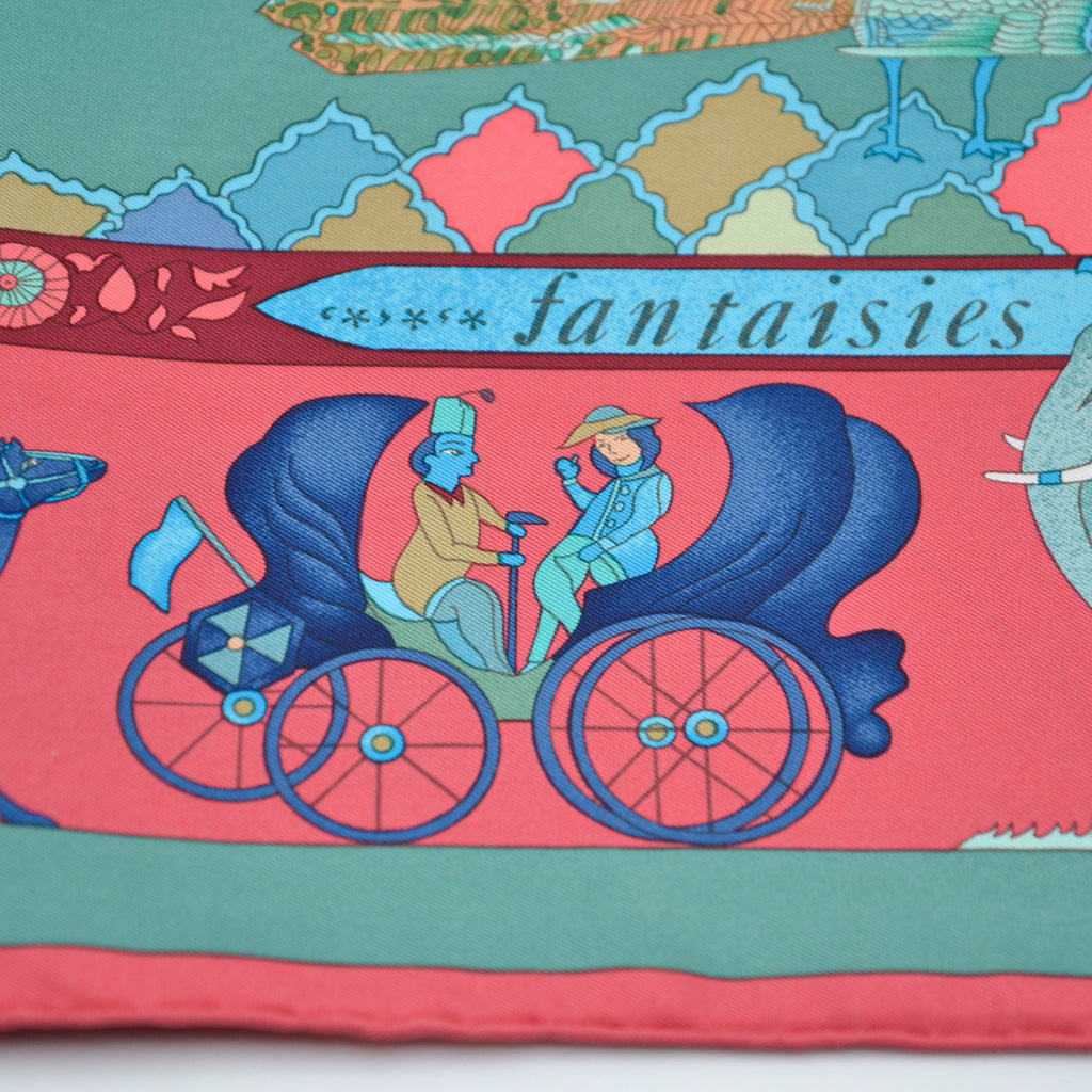 Pañuelo Hermès Fantasías Indias