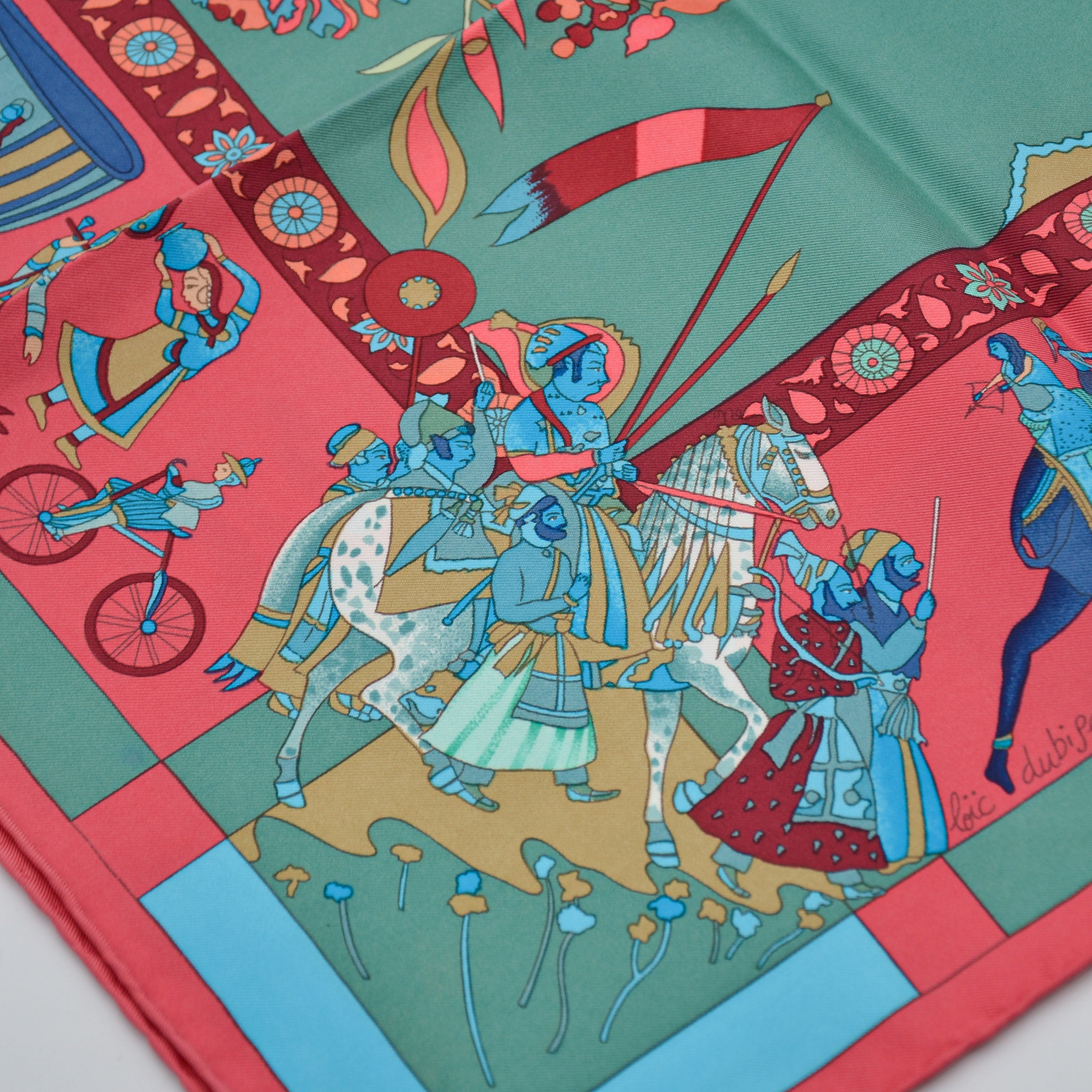 Pañuelo Hermès Fantasías Indias