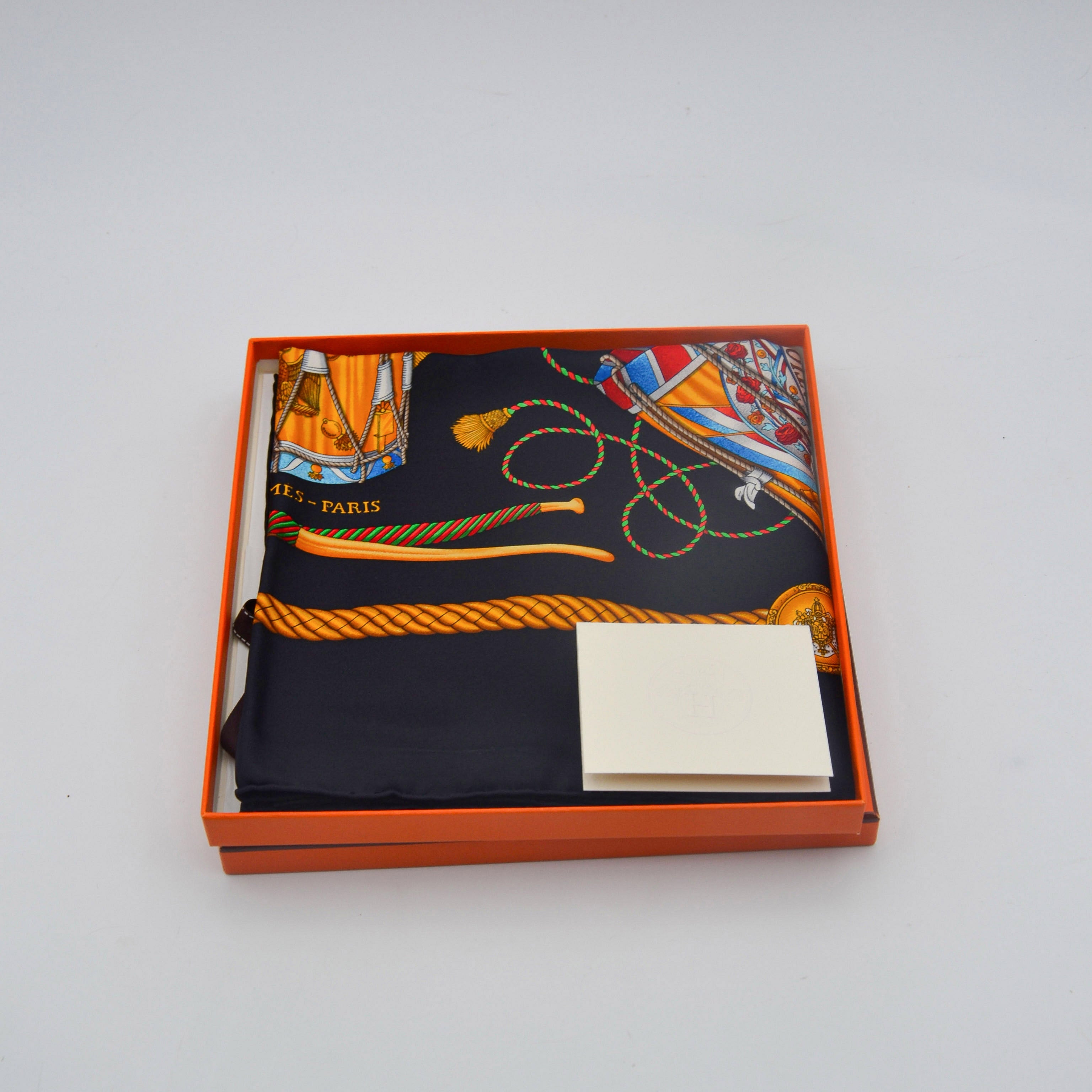Hermès Pañuelo De Seda Les Tambours