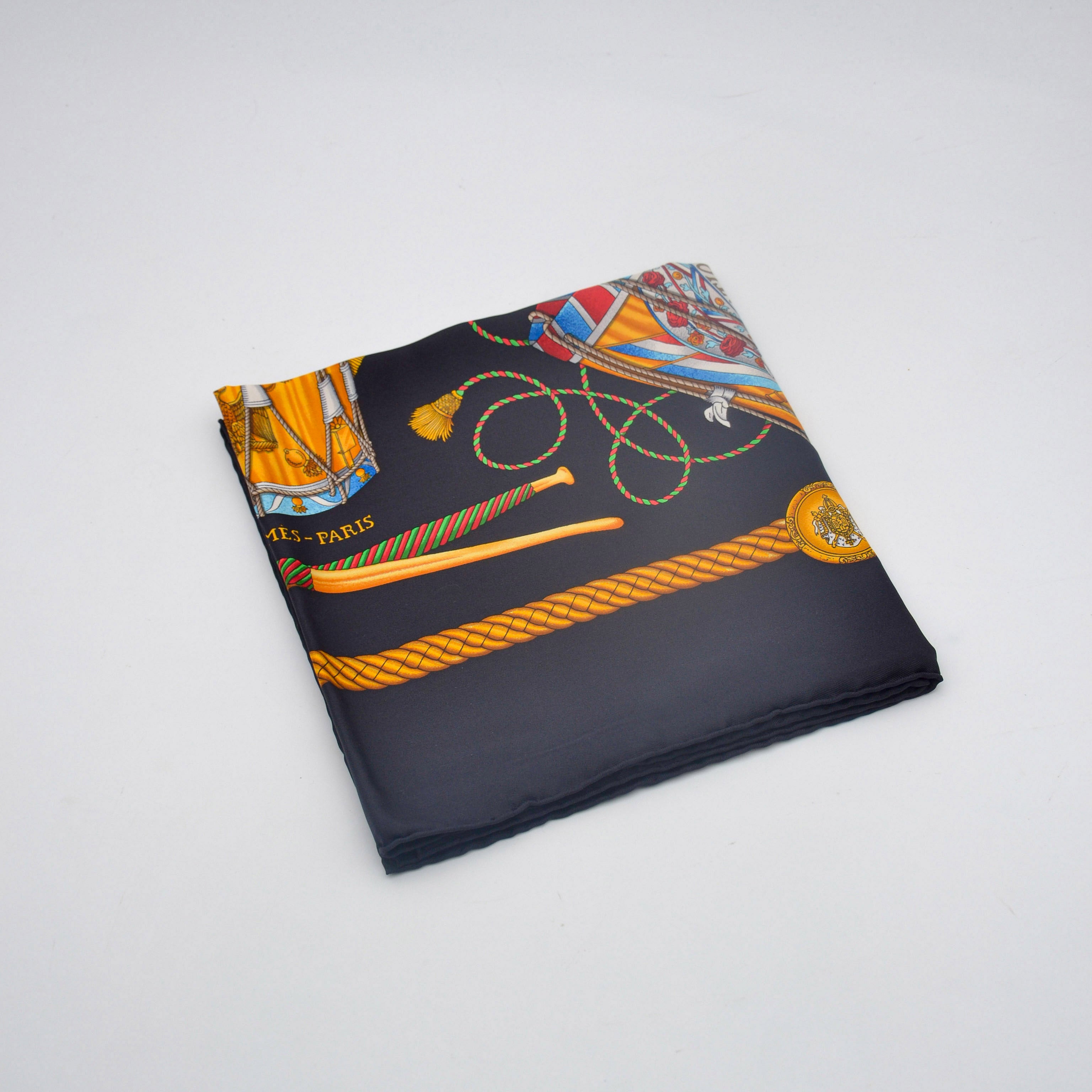 Hermès Pañuelo De Seda Les Tambours
