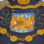 Hermès Pañuelo De Seda Les Tambours