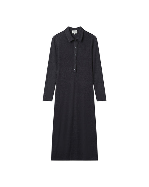 Robe Mi-Longue Hesther Marine