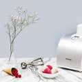 Heladora Refrigerante - Inox/Blanco