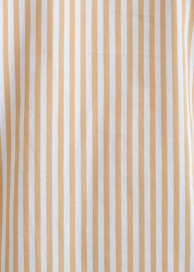 Straight striped shirt - BEIGE#couleur_BEIGE