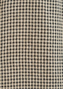 Camisa bicolor cuadros pequeños - BEIGE#couleur_BEIGE