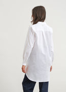 BLANCCamisa oxford larga y holgada - #couleur_BLANC