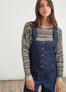 Denim overalls - DENIM BLUE#couleur_BLEU DENIM