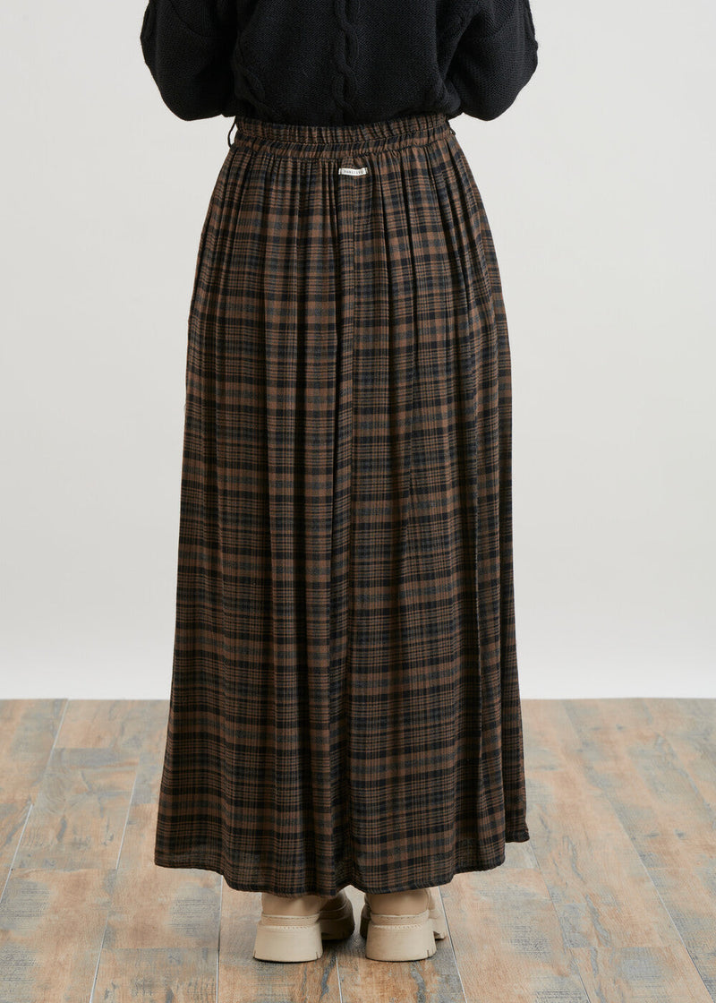 Long flowing skirt - ECORCE#couleur_ECORCE