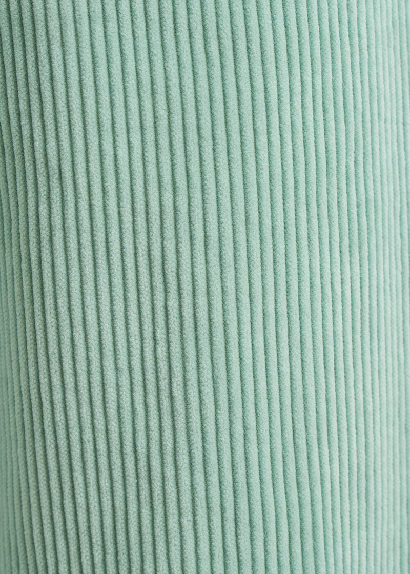 Corduroy wide-leg pants - MENTHOL#couleur_MENTHOL