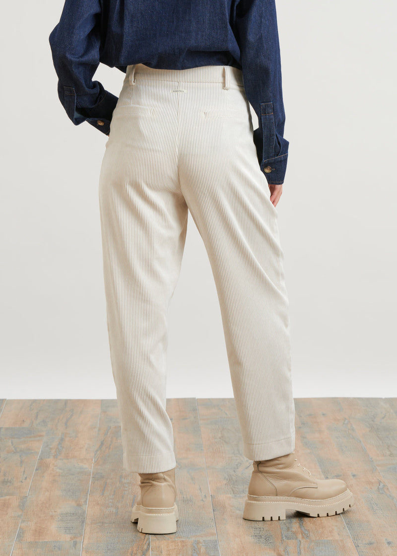 Pantalones de pana Carrot - OFF WHITE#colour_OFF WHITE