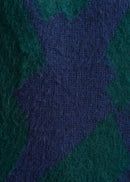 Jersey jacquard de cuello alto - NAVY/BOUTEILLE#couleur_NAVY/BOUTEILLE