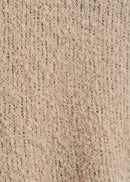 Jersey corto cuello pico - BEIGE#couleur_BEIGE