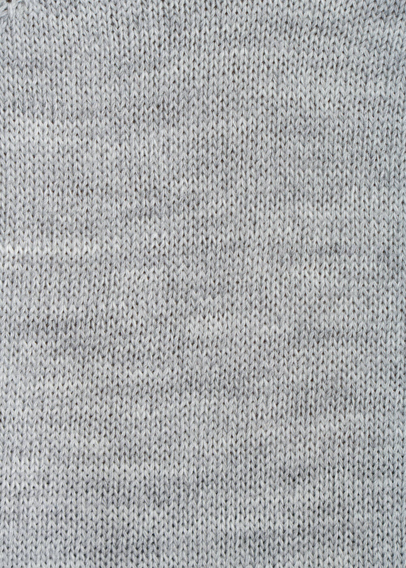 Pull bi-matière manches raglan - GRIS#couleur_GRIS