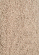 Jersey largo con capucha en punto bouclette - BEIGE#couleur_BEIGE