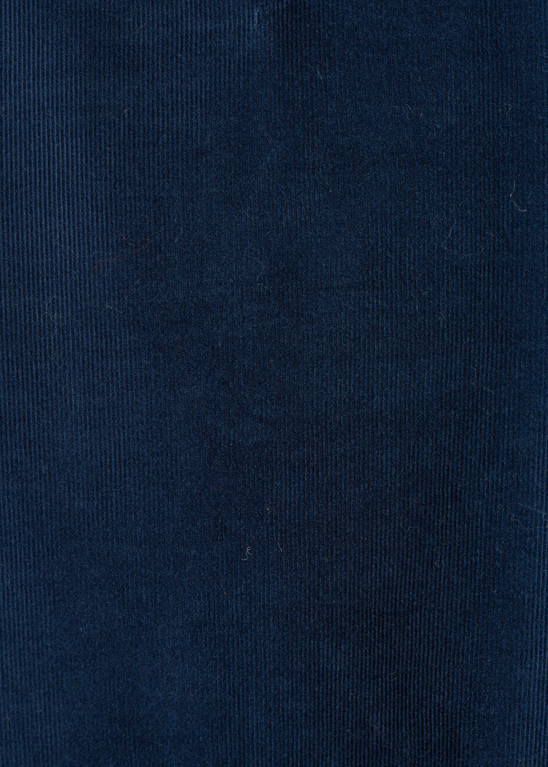 Milleraie velvet V-neck top - NAVY#couleur_NAVY