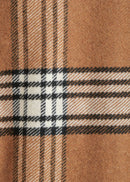 Coarse check wool jacket - BEIGE#couleur_BEIGE