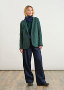 Jersey blazer - VERT BOUTEILLE#couleur_VERT BOUTEILLE