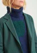 Jersey blazer - VERT BOUTEILLE#couleur_VERT BOUTEILLE