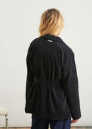 Veste ample en velours côtelé - NOIR#couleur_NOIR