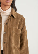 Corduroy overshirt - ECORCE#couleur_ECORCE