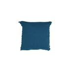 Funda de almohada de lino con flecos - Hhug Frange - Piscina