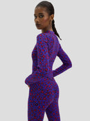 Combinaison Hilton En Jersey Arctique Léopard