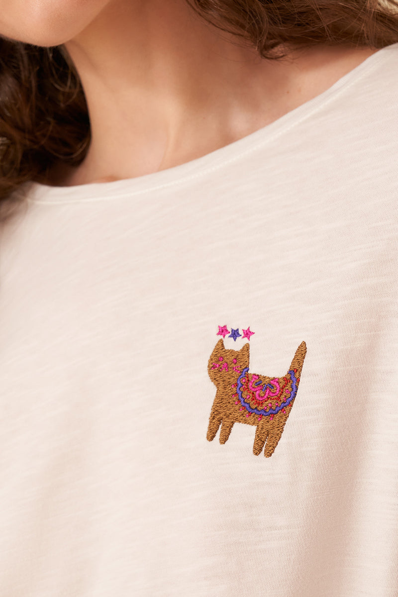 Hivette T-Shirt - Ecru