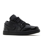 Air Jordan 1 Low Se Patent Elephant Black (W) - Black