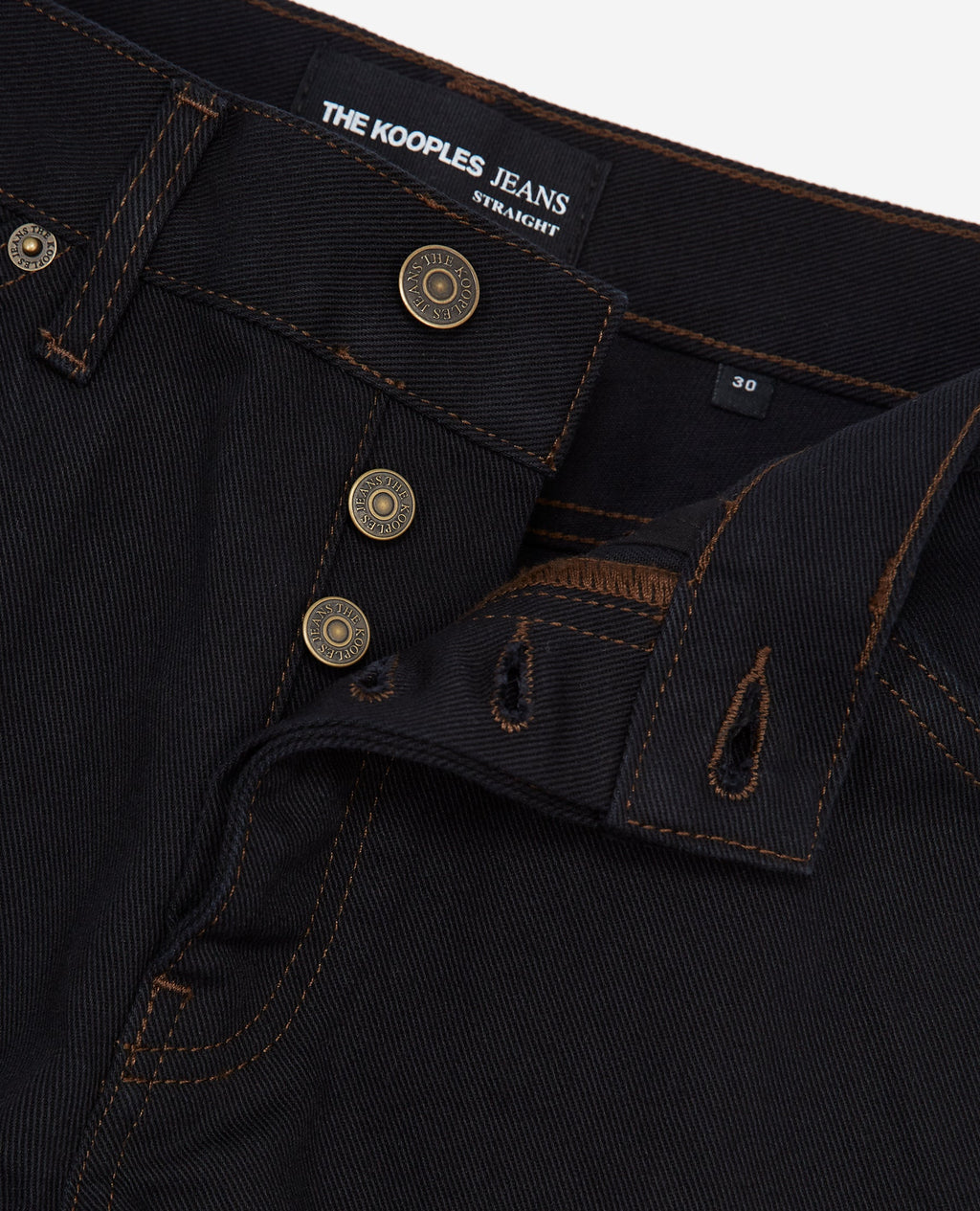 The Kooples - Vaquero Corte Recto Workwear - Hombre
