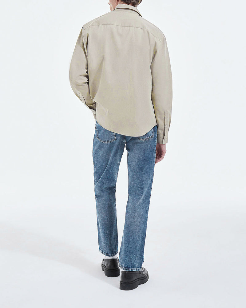 The Kooples - Vaqueros Retro Lavado Azul Corte Recto - Hombre