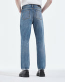 The Kooples - Vaqueros Retro Lavado Azul Corte Recto - Hombre