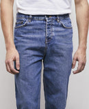 The Kooples - Jean Straight Bleu Delave - Homme