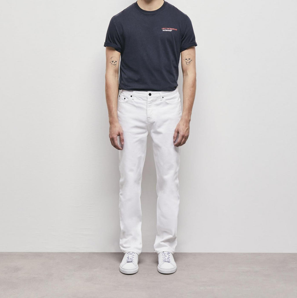 The Kooples - Vaquero Recto Blanco - Hombre