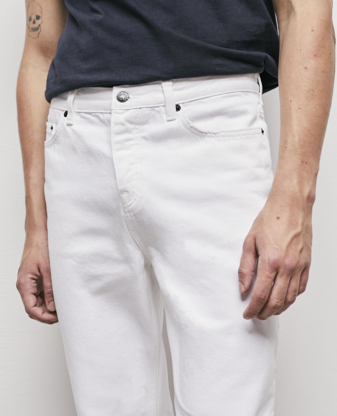 The Kooples - Vaquero Recto Blanco - Hombre