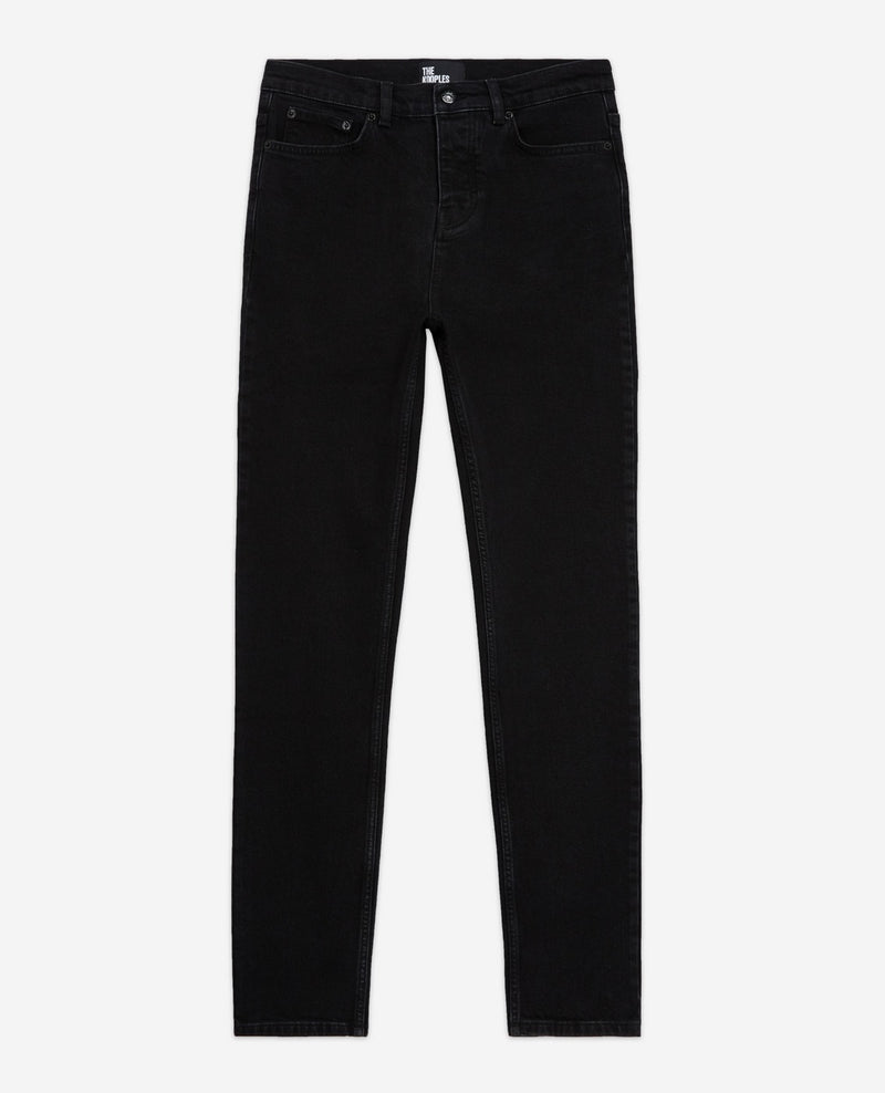 The Kooples - Jean Slim Noir Delave - Homme